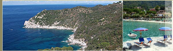 Alberghi e hotel all'Isola d'Elba, Sant'Andrea